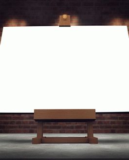 Free Studio Easel – Psd Mockup