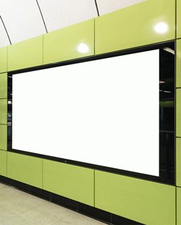 Free Subway Billboard Mockup