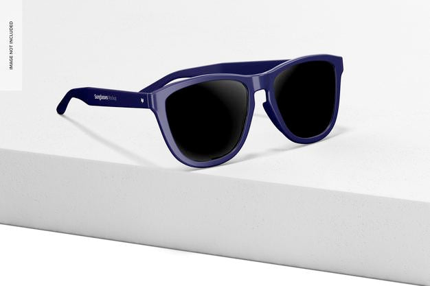 Free Sunglasses Mockup, Left View Psd