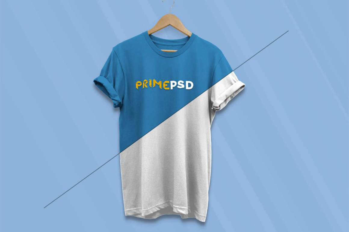 Free T-Shirt Hanging Mockup Get Psd