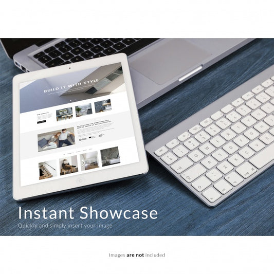 Free Tablet And Laptop Mock Up Psd