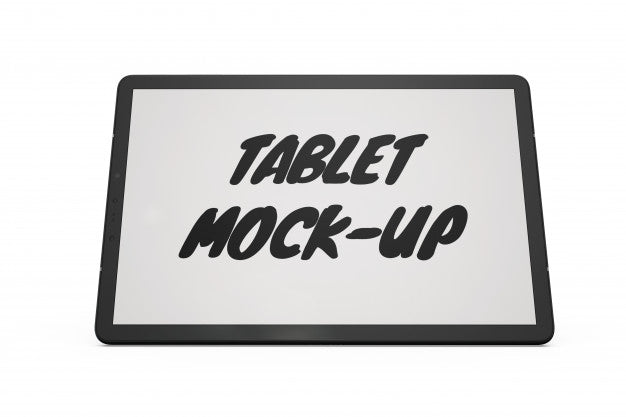 Free Tablet Mock-Up Isolated Psd