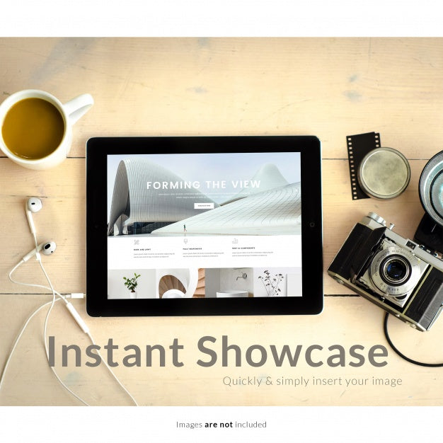 Free Tablet Mock Up Psd