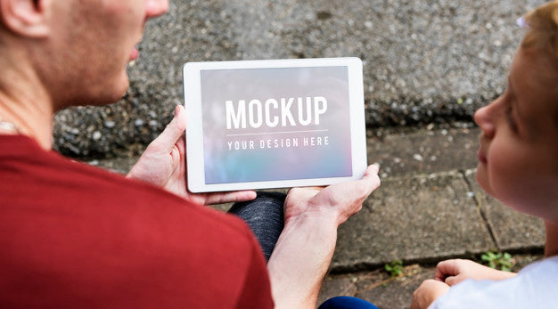 Free Tablet Mock Up Psd