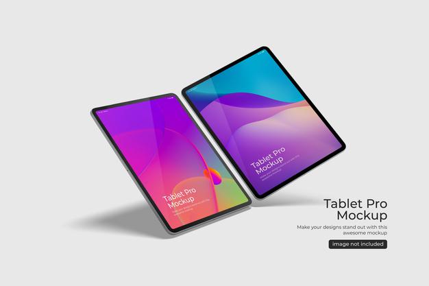 Free Tablet Pro Mockup Psd