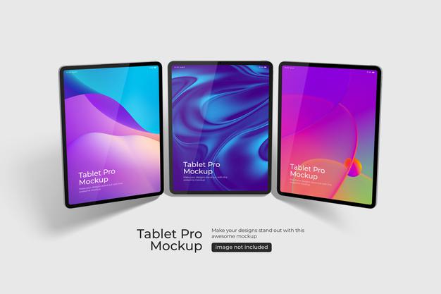 Free Tablet Pro Mockup Psd