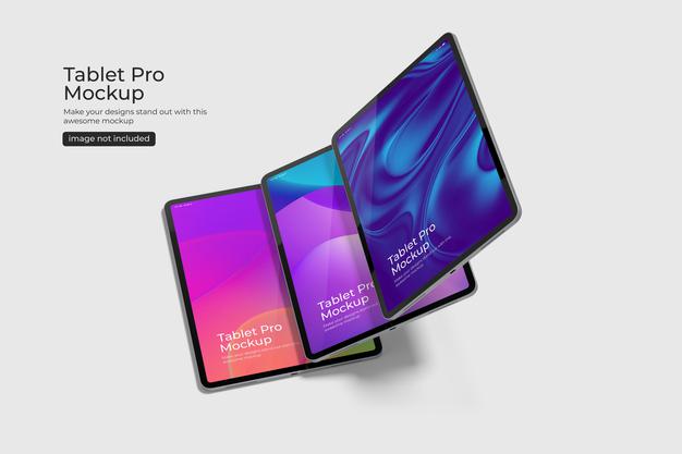 Free Tablet Pro Psd Mockup Psd