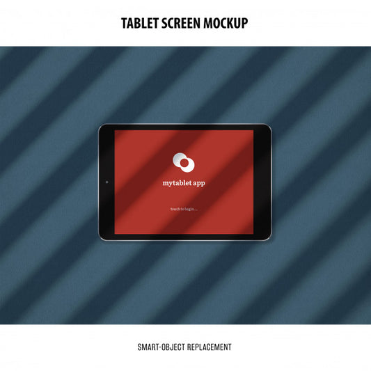 Free Tablet Screen Mockup Psd