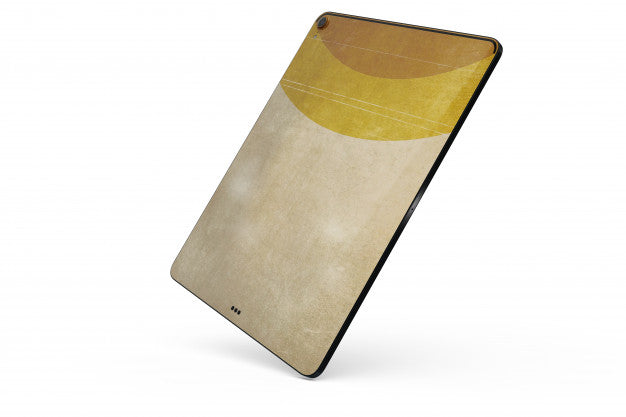 Free Tablet Skin Mock-Up Isolated Psd