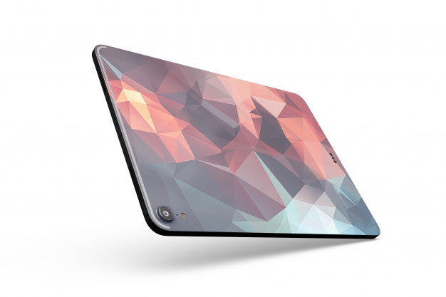 Free Tablet Skin Mock-Up Isolated Psd