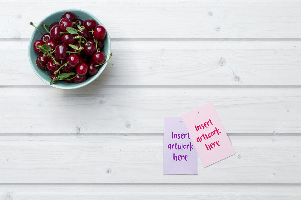 Free Holiday Tags Mockups