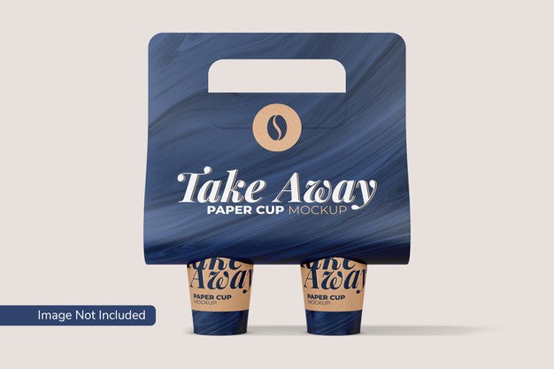 Free Take Away Paper Cup Mockup Psd