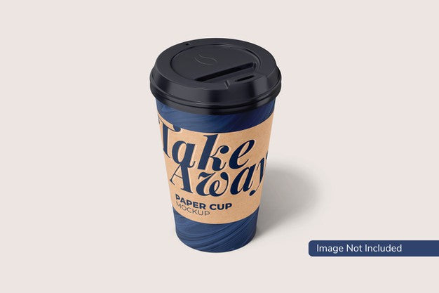 Free Take Away Paper Cup Mockup Psd