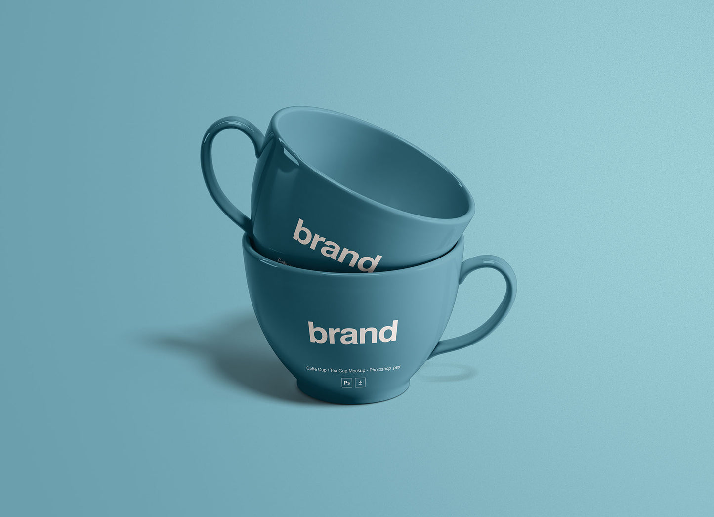 Free Tea Cups Mockup