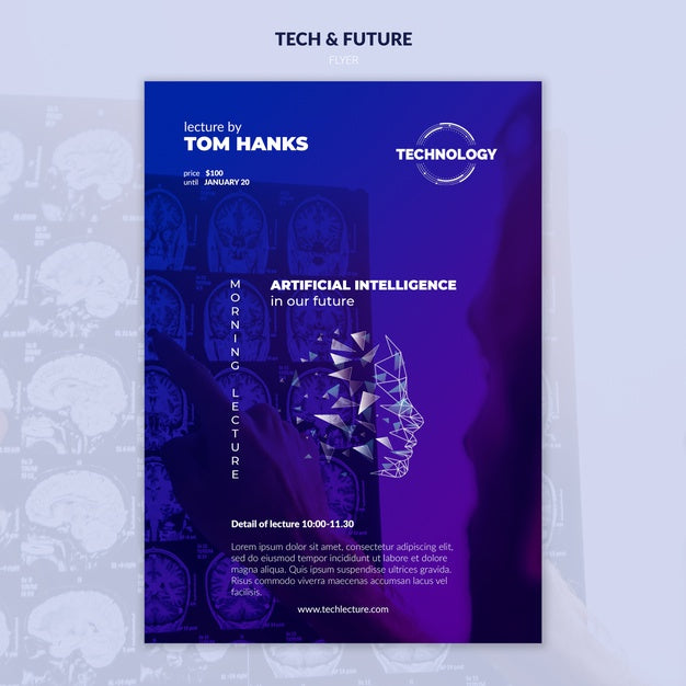 Free Tech & Future Concept Mock-Up Psd