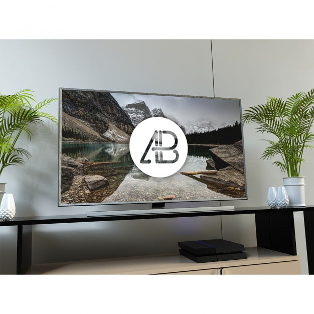 Free Television Mock Up Psd