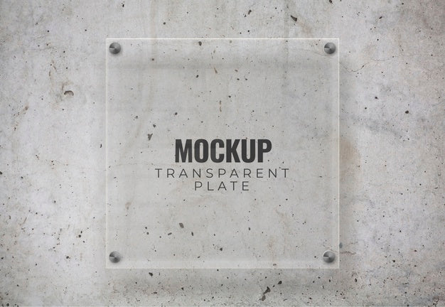 Free Transparent Plate Mockup Psd