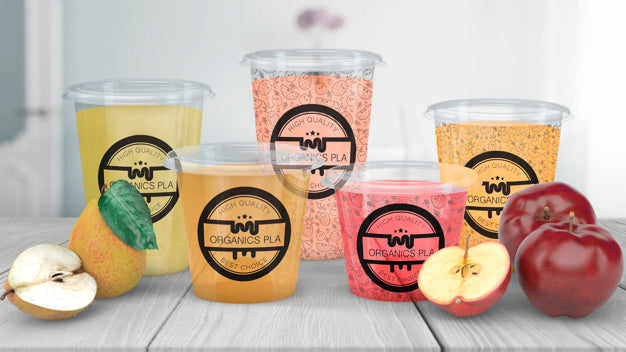 Free Transparent Smoothie Glass Mockup Psd