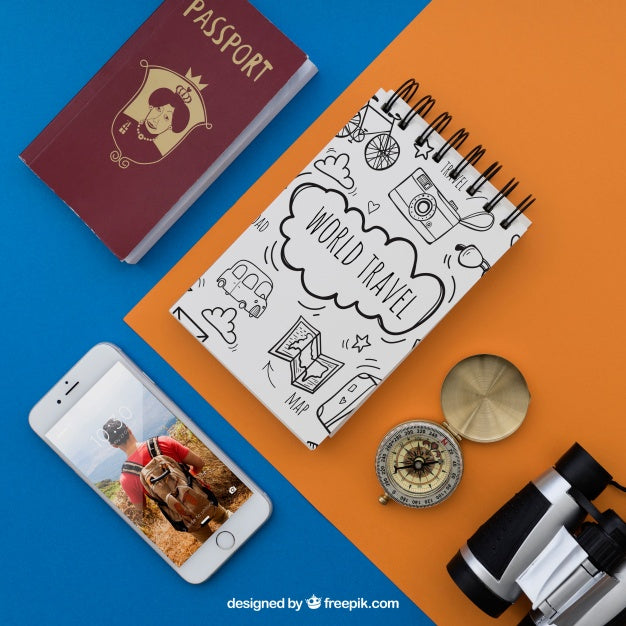 Free Travel Items Psd