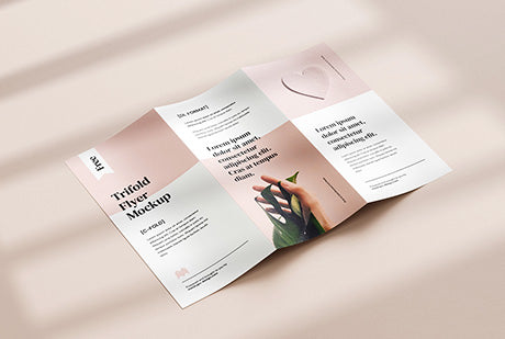 Free Tri-Fold Dl Flyer Mockup