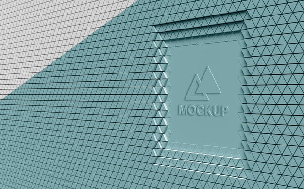 Free Triangular 3D Background Psd