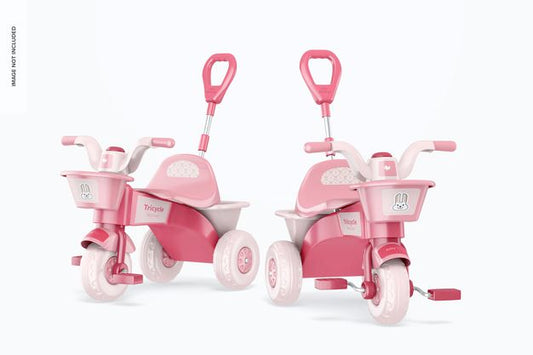 Free Tricycles Mockup Psd