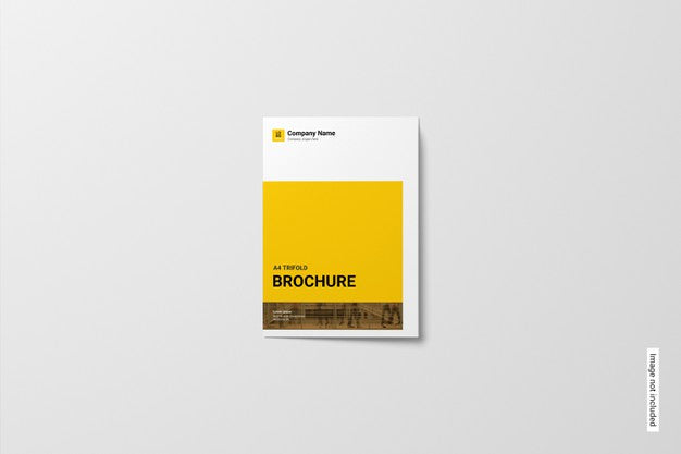 Free Trifold Brochure Mockup Psd