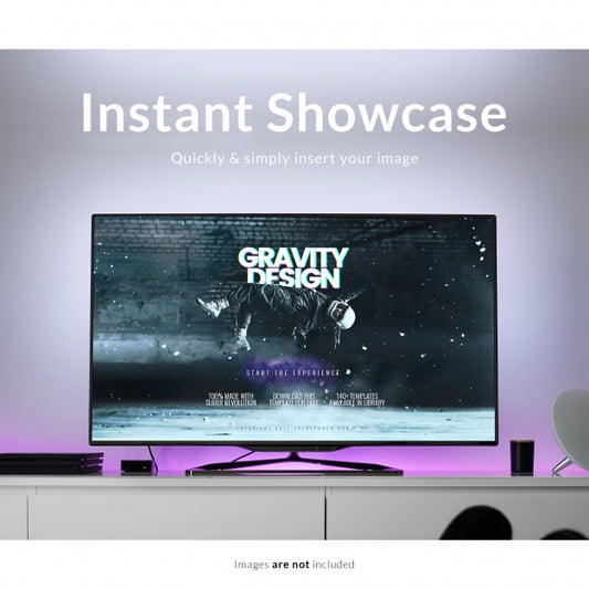 Free Tv Mock Up Psd