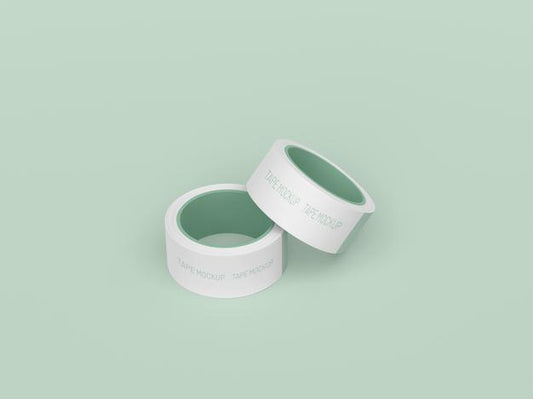 Free Two Adhesive Tape Mockup Psd