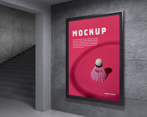 Free Urban Backlit Display System Mock-Up Psd