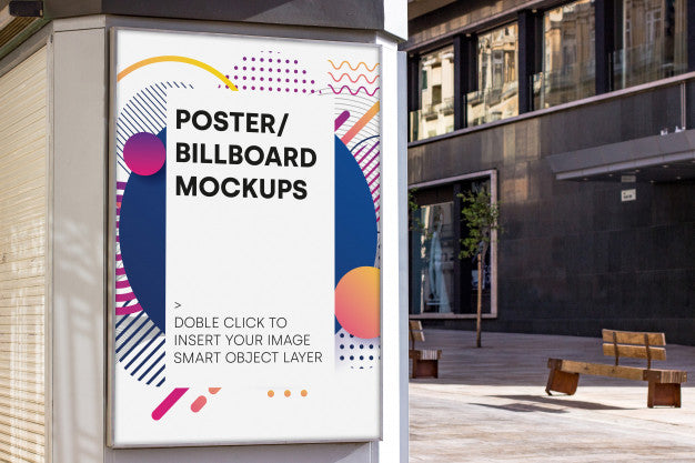 Free Urban Billboard Mockup Psd