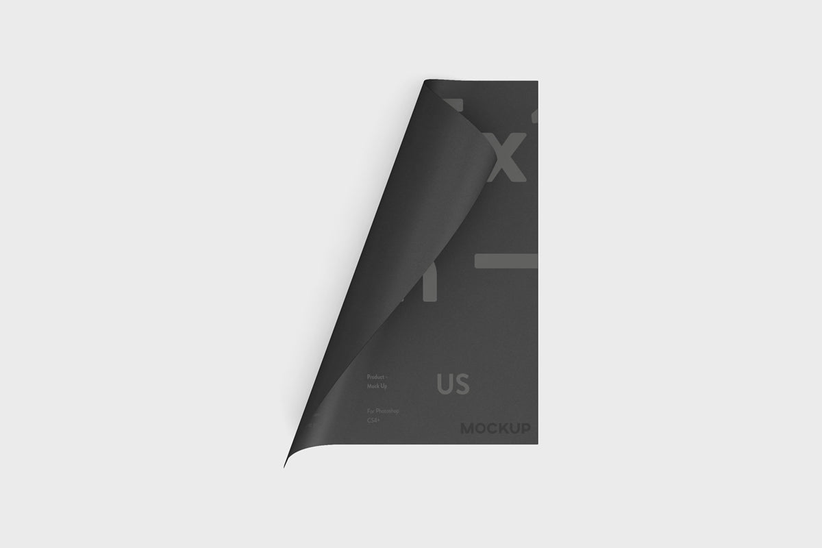 Free Us Paper Mockup