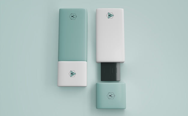 Free Usb Stick Mockup For Merchandising Psd