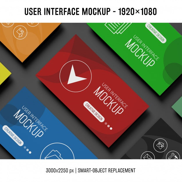 Free User Interface Mockup Psd