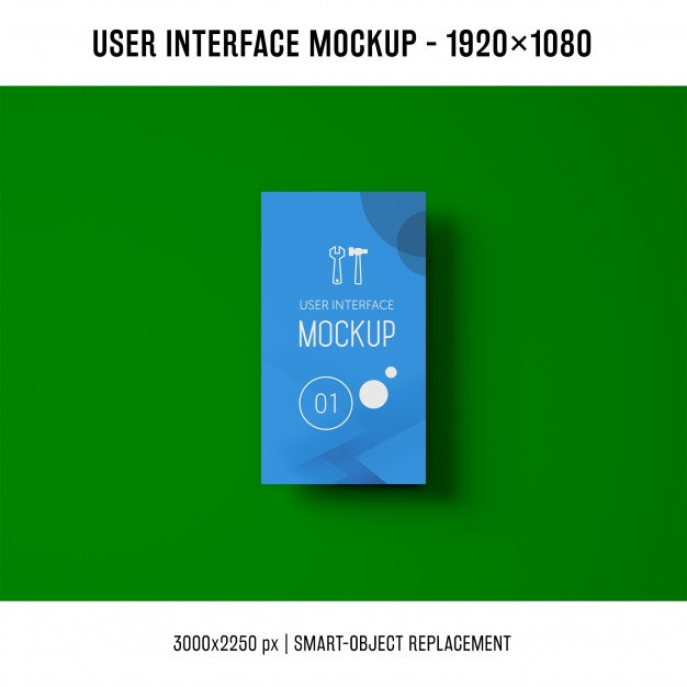 Free User Interface Mockup Psd