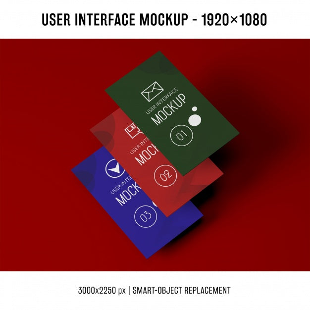 Free User Interface Mockup Psd