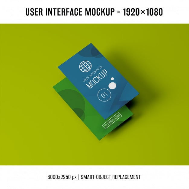 Free User Interface Mockup Psd