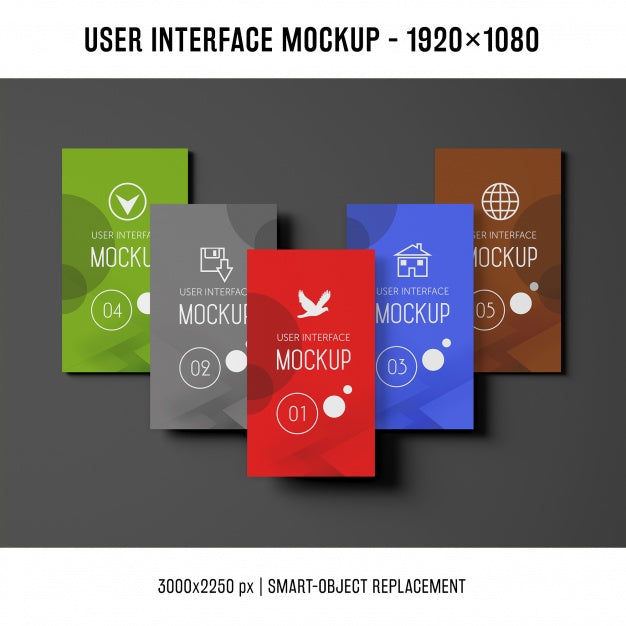 Free User Interface Mockup Psd