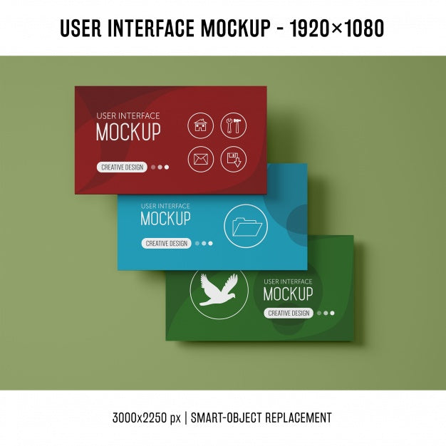 Free User Interface Mockup Psd