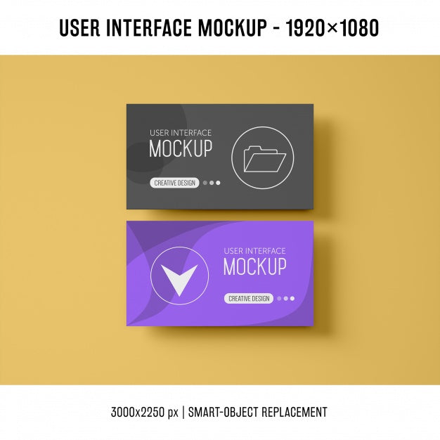 Free User Interface Mockup Psd