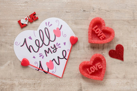 Free Valentine'S Day Concept Mock-Up Psd