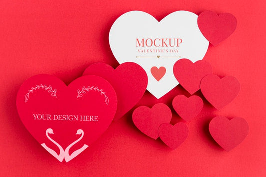 Free Valentine'S Day Concept Mock-Up Psd