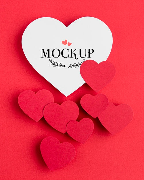 Free Valentine'S Day Concept Mock-Up Psd