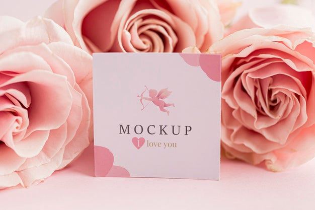 Free Valentine'S Day Concept Mock-Up Psd