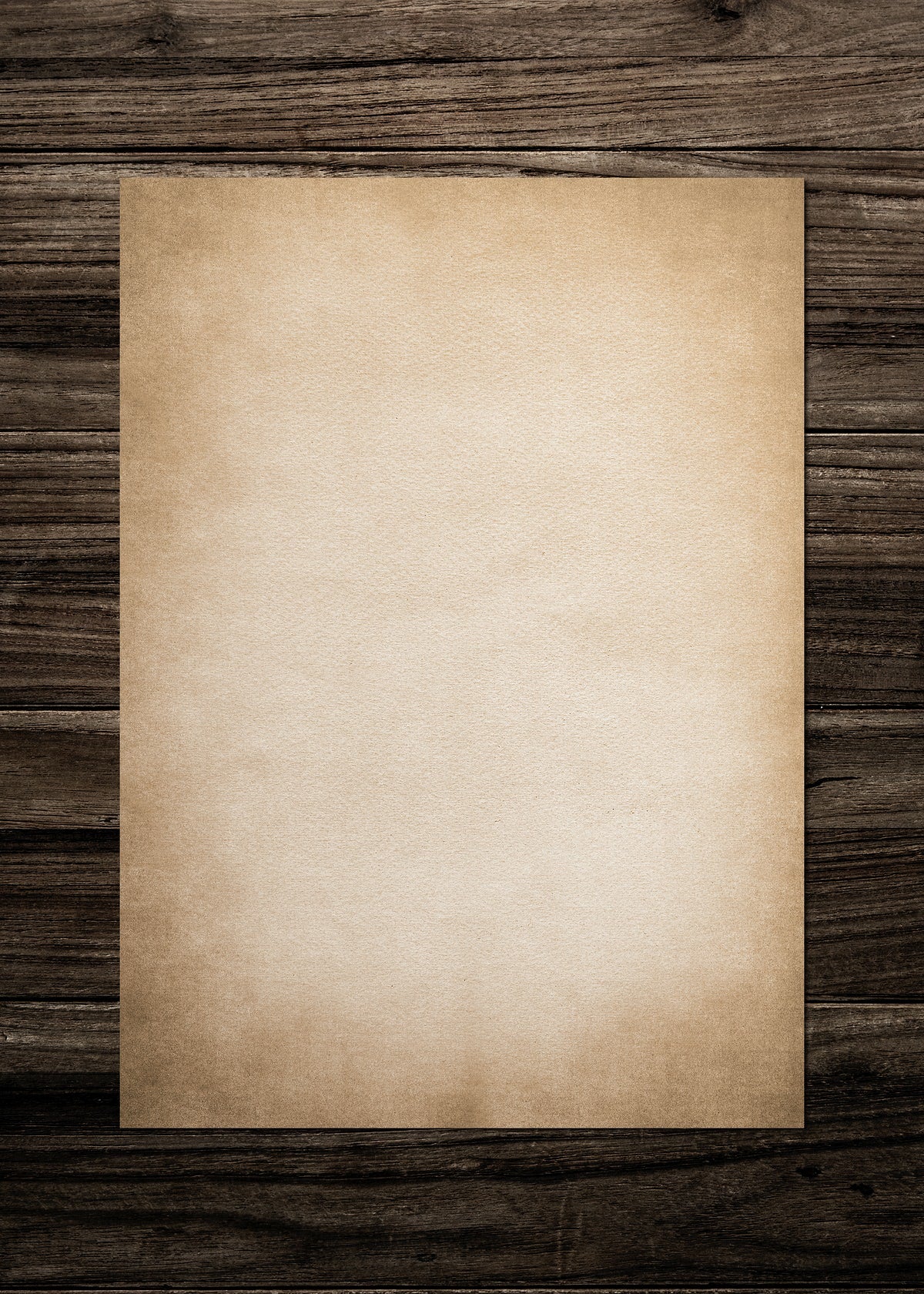 Free Vintage Brown Paper Textured Mockup