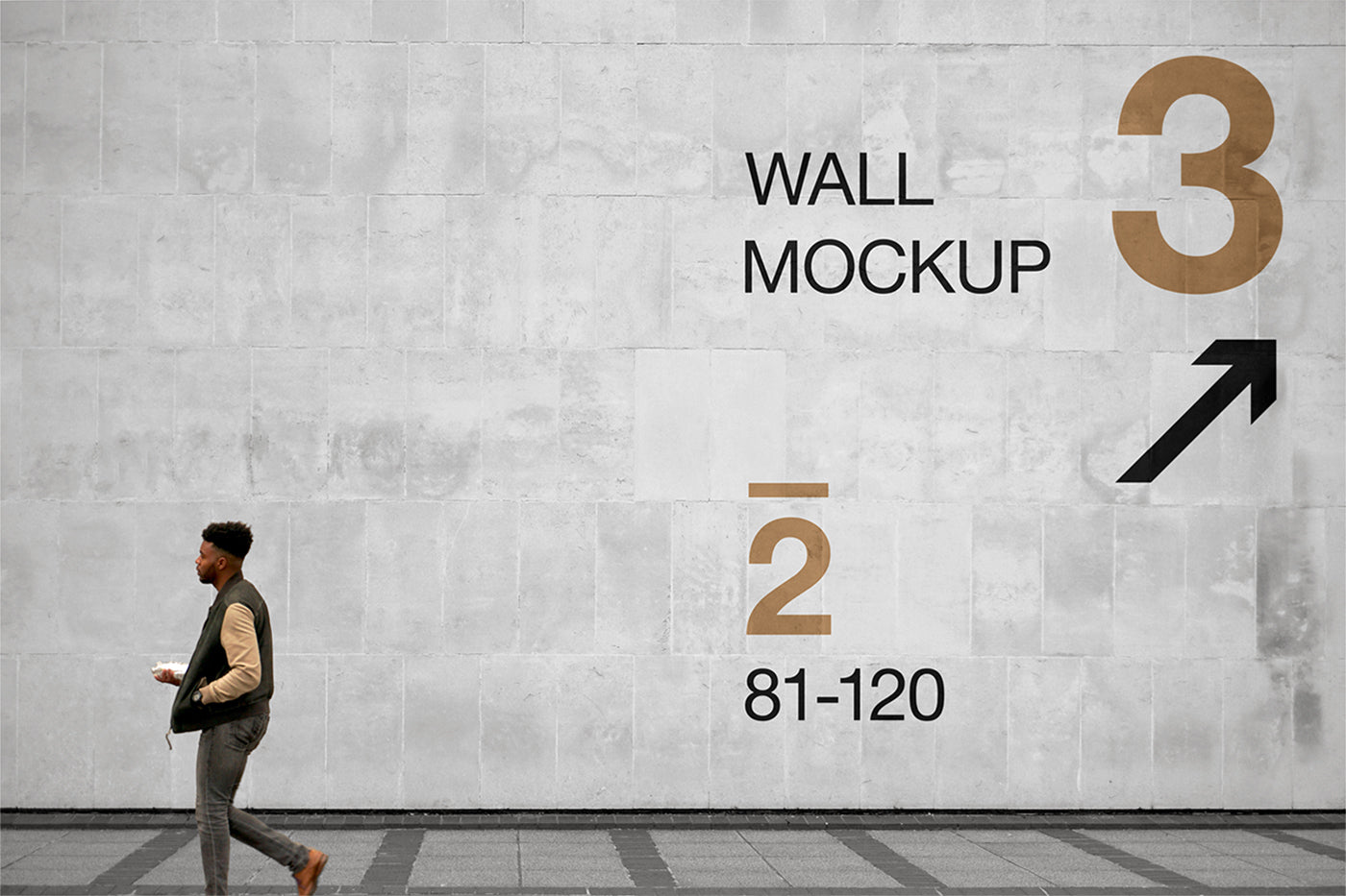 Free Wall Psd Mockup