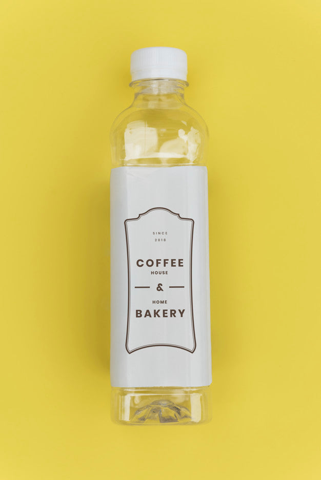 Free Water Bottle Mockup Psd