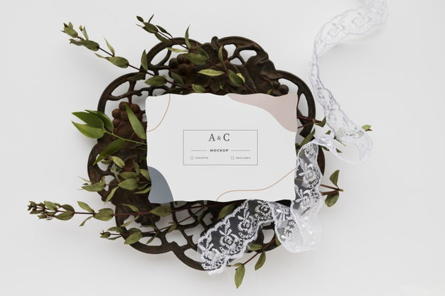 Free Wedding Arrangement Mock-Up Psd