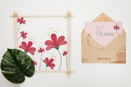 Free Wedding Invitation Concept Mock-Up Psd