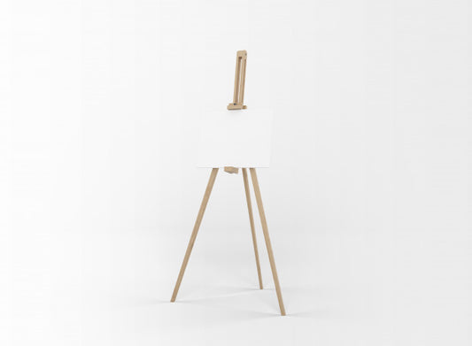 Free White Canvas On A Easel Psd